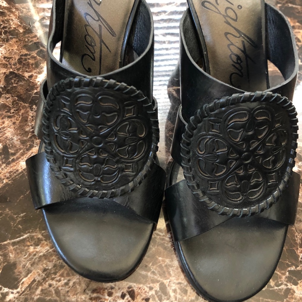 Black High Heels by Brighton. Size 6.